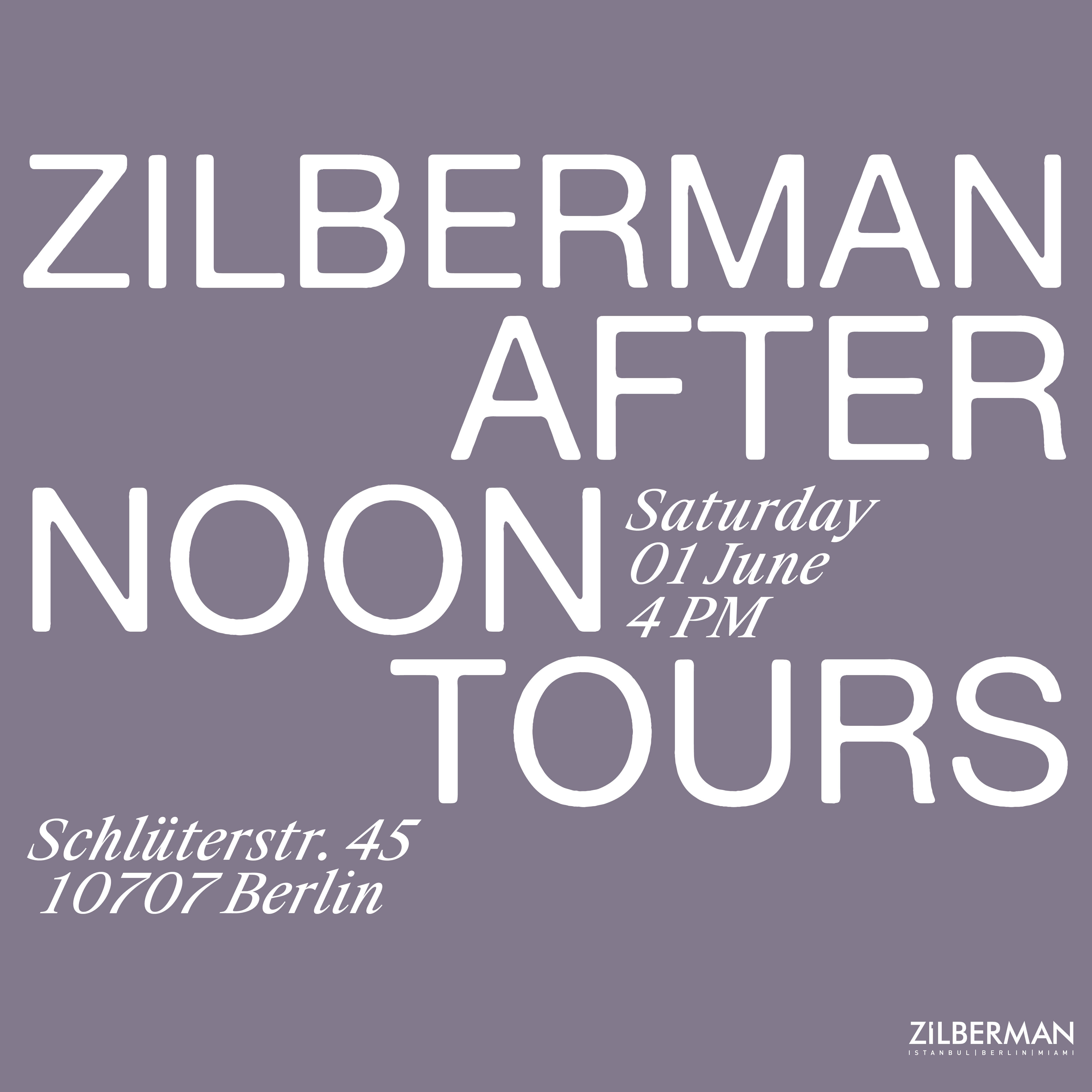 Zilberman Afternoon Tours | guided exhibition tours on every first Saturday of the month at 4 p.m. (01/06/2024)