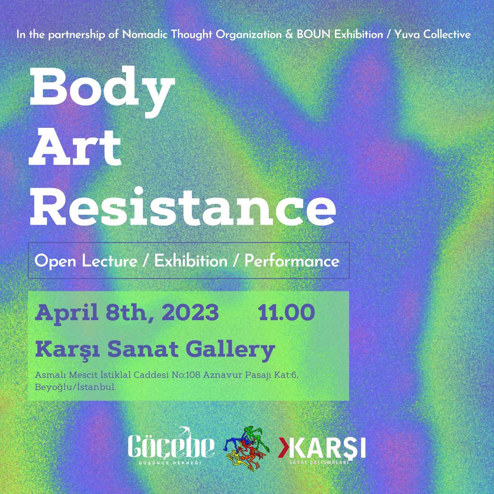 10/04/2023 - Neriman Polat at Art, Body And Resistance exhibition 