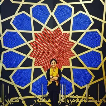 29/05/2018 - The New Islamabad International Airport features a mural by Aisha Khalid